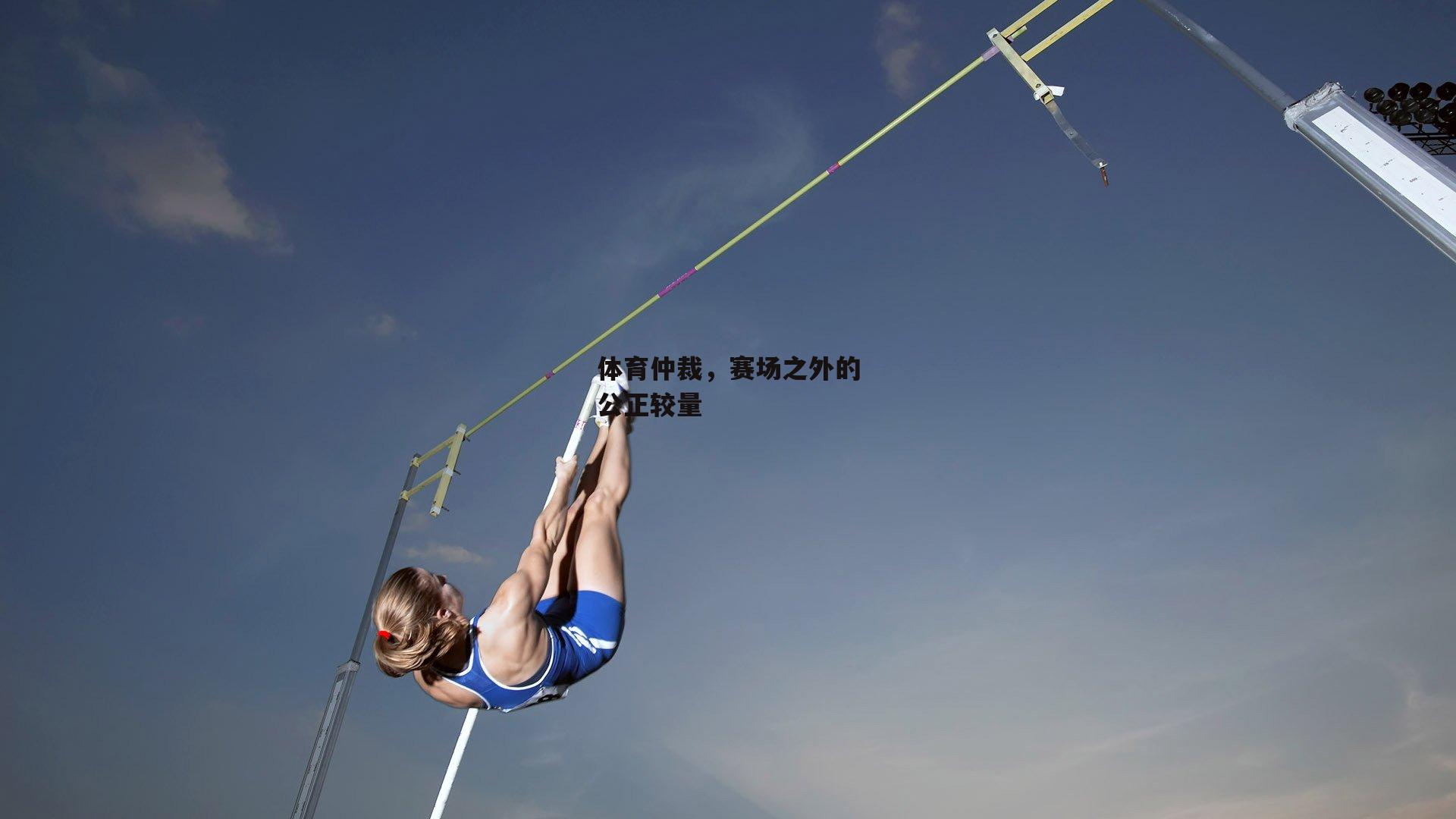 体育仲裁,赛场之外的公正较量